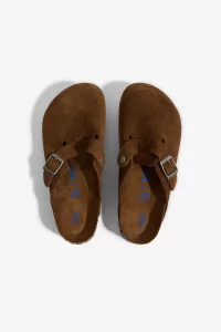 Birkenstock Boston Soft Footbed Suede Leather – Carafe | Centre Commercial